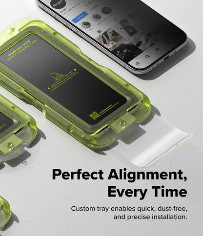Ringke Privacy Easy Slide Tempered Glass Screen Protector for Apple iPhone Air