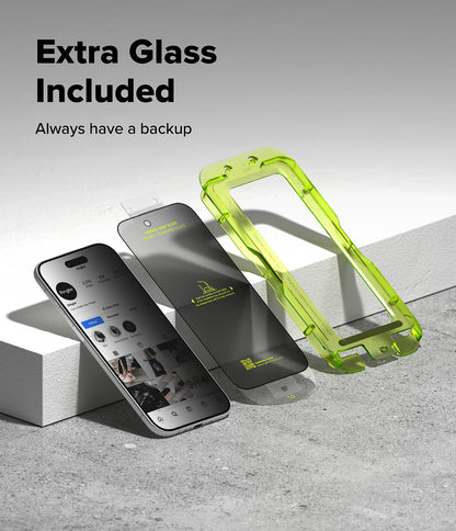 Ringke Privacy Easy Slide Tempered Glass Screen Protector for Apple iPhone Air