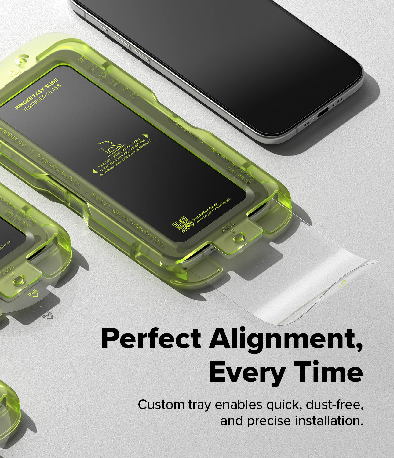 Ringke Easy Slide Tempered Glass Screen Protector for Apple iPhone Air