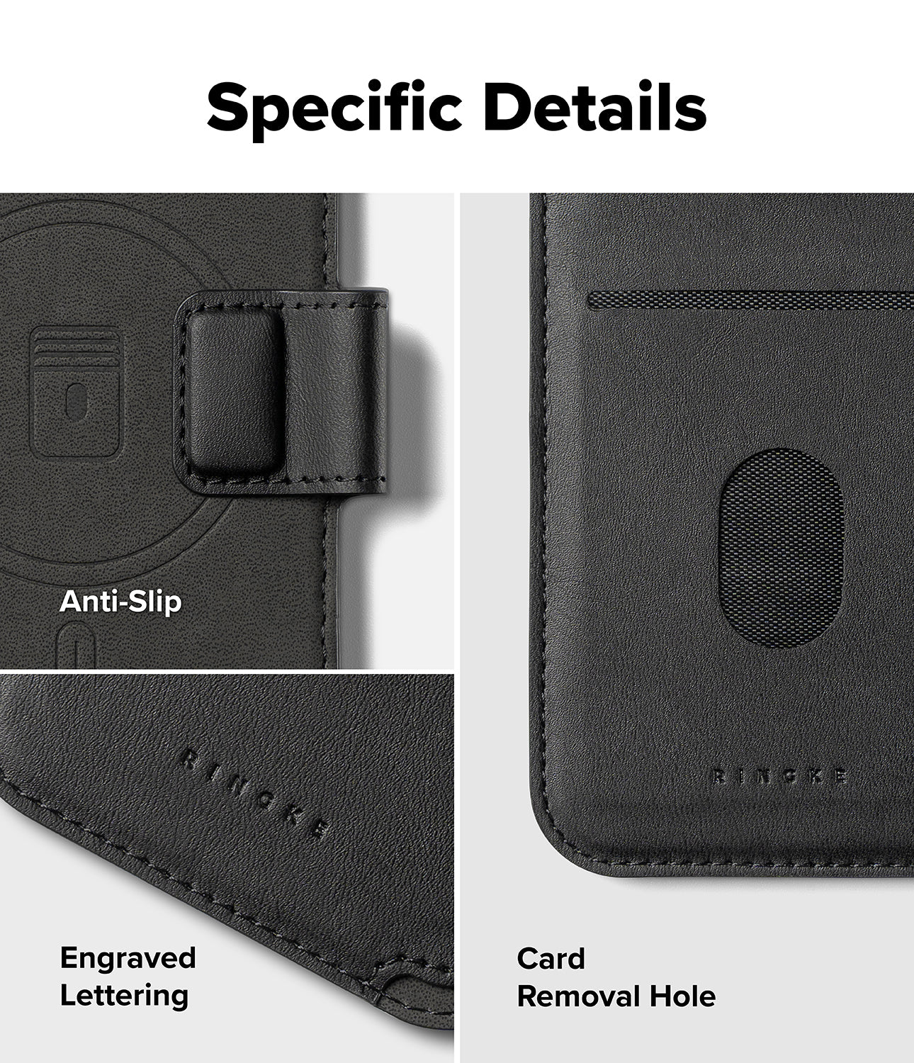 Ringke Folio Grip Wallet Magnetic Case for Apple iPhone Air