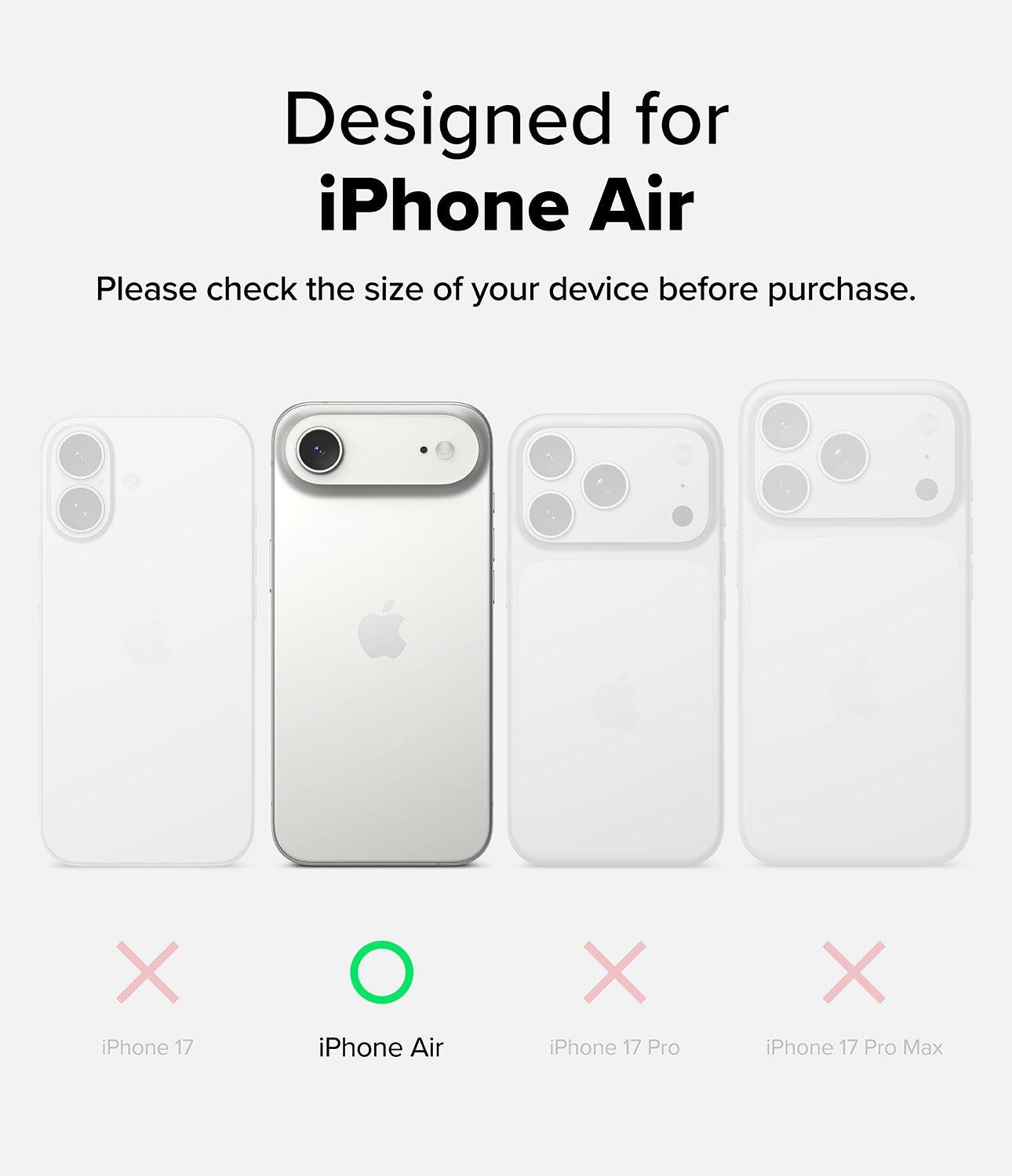 Ringke Onyx Magnetic Case for Apple iPhone Air