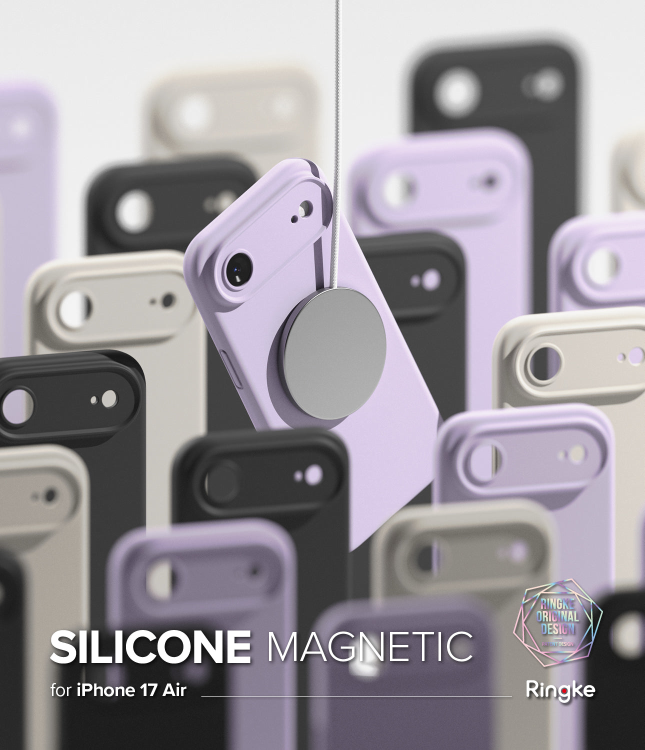 Ringke Silicone Magnetic Case for Apple iPhone 17 Air
