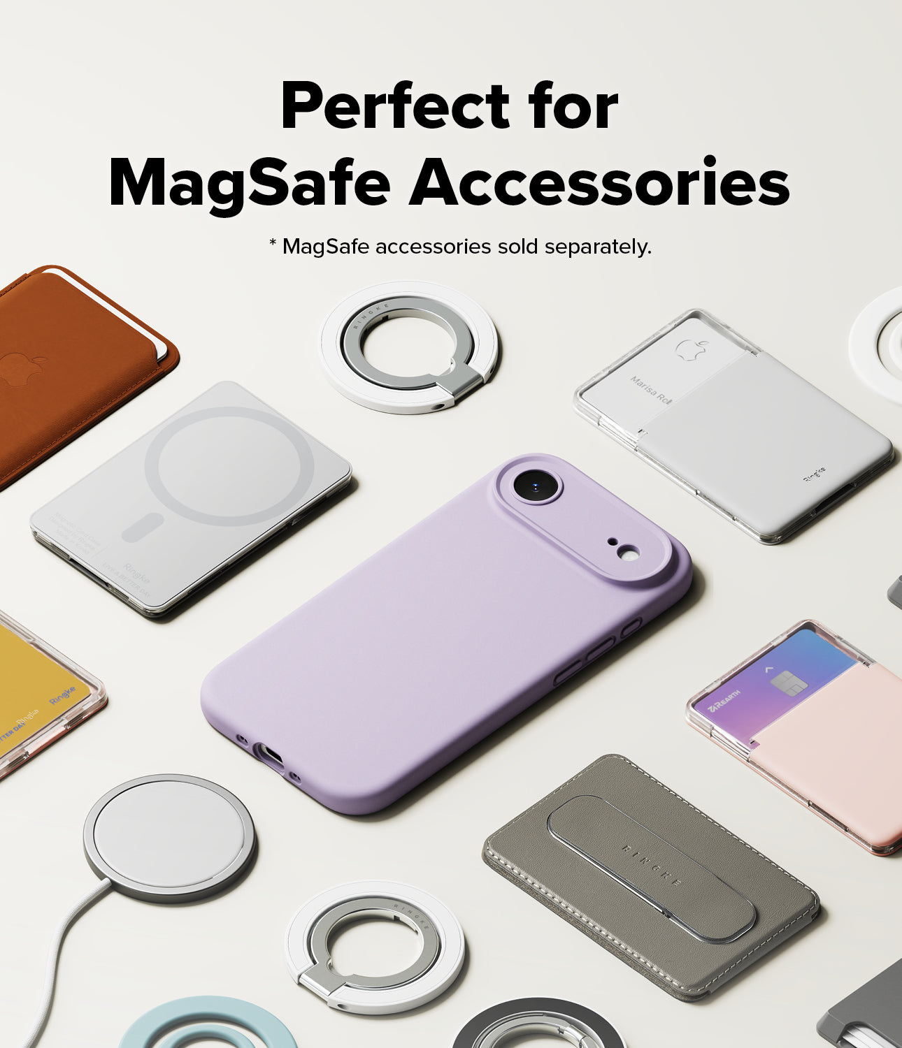 Ringke Silicone Magnetic Case for Apple iPhone 17 Air