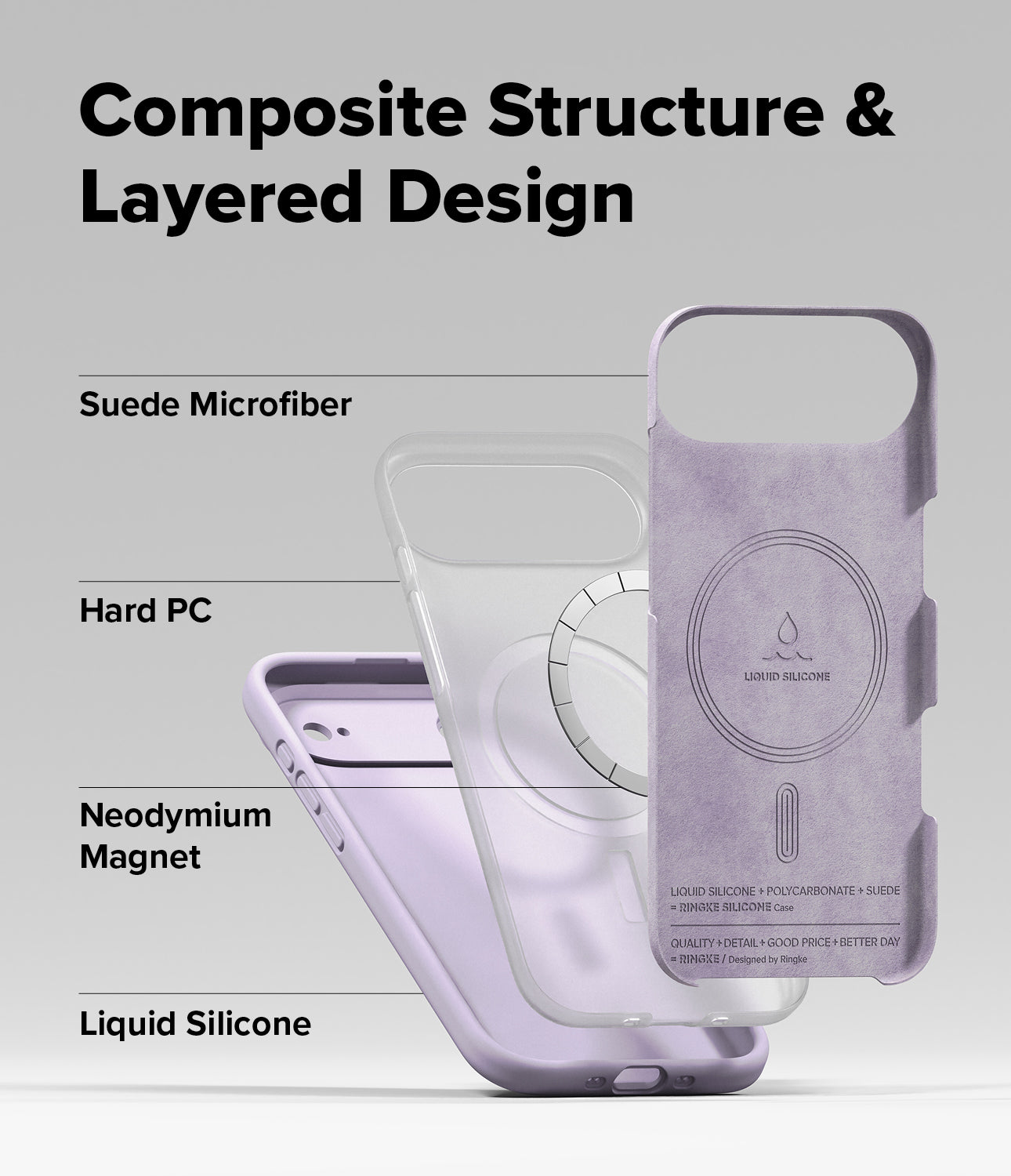 Ringke Silicone Magnetic Case for Apple iPhone 17 Air