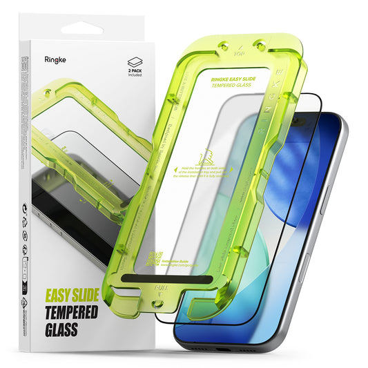 Ringke Easy Slide Tempered Glass Screen Protector for Apple iPhone 17 Pro Max