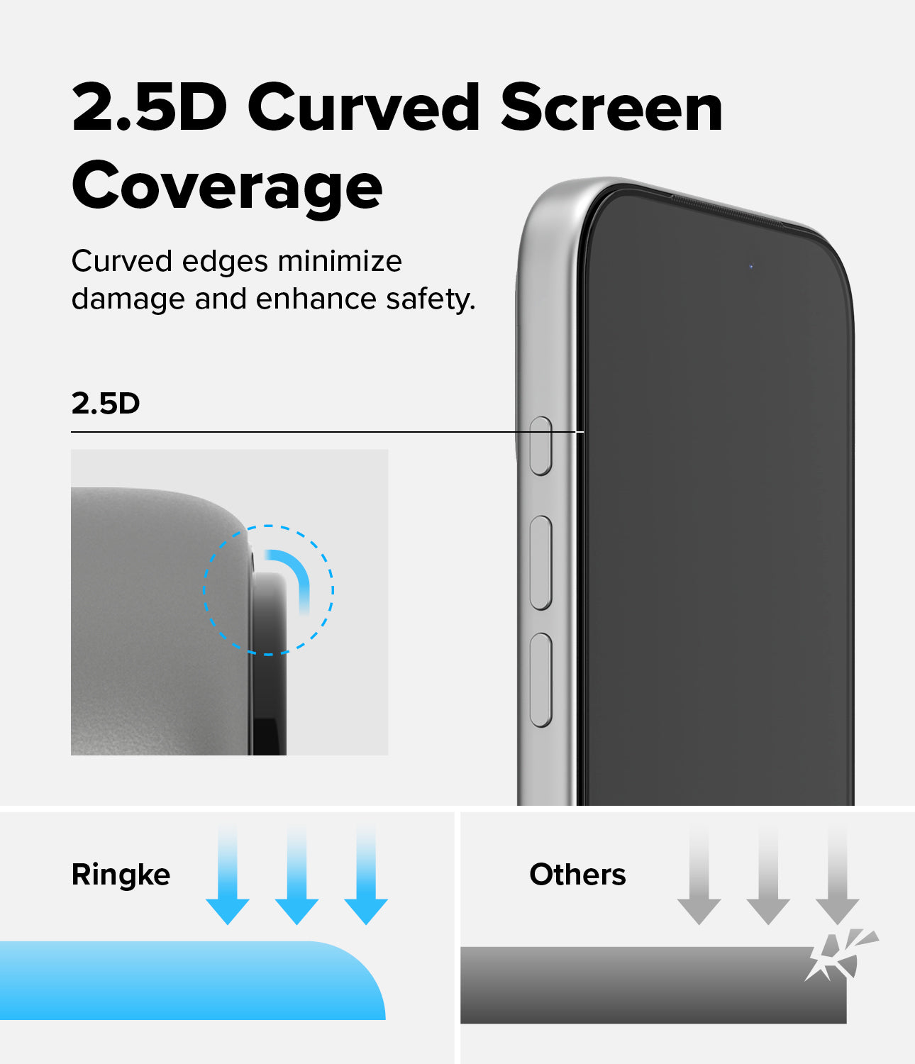 Ringke Easy Slide Tempered Glass Screen Protector for Apple iPhone 17 Pro Max
