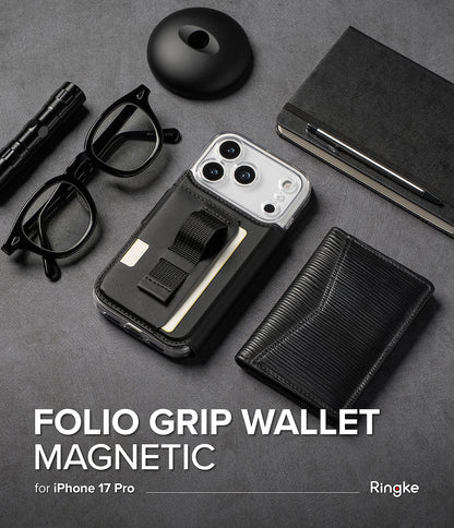 Ringke Folio Grip Wallet Magnetic Accessory for Apple iPhone 17 Pro