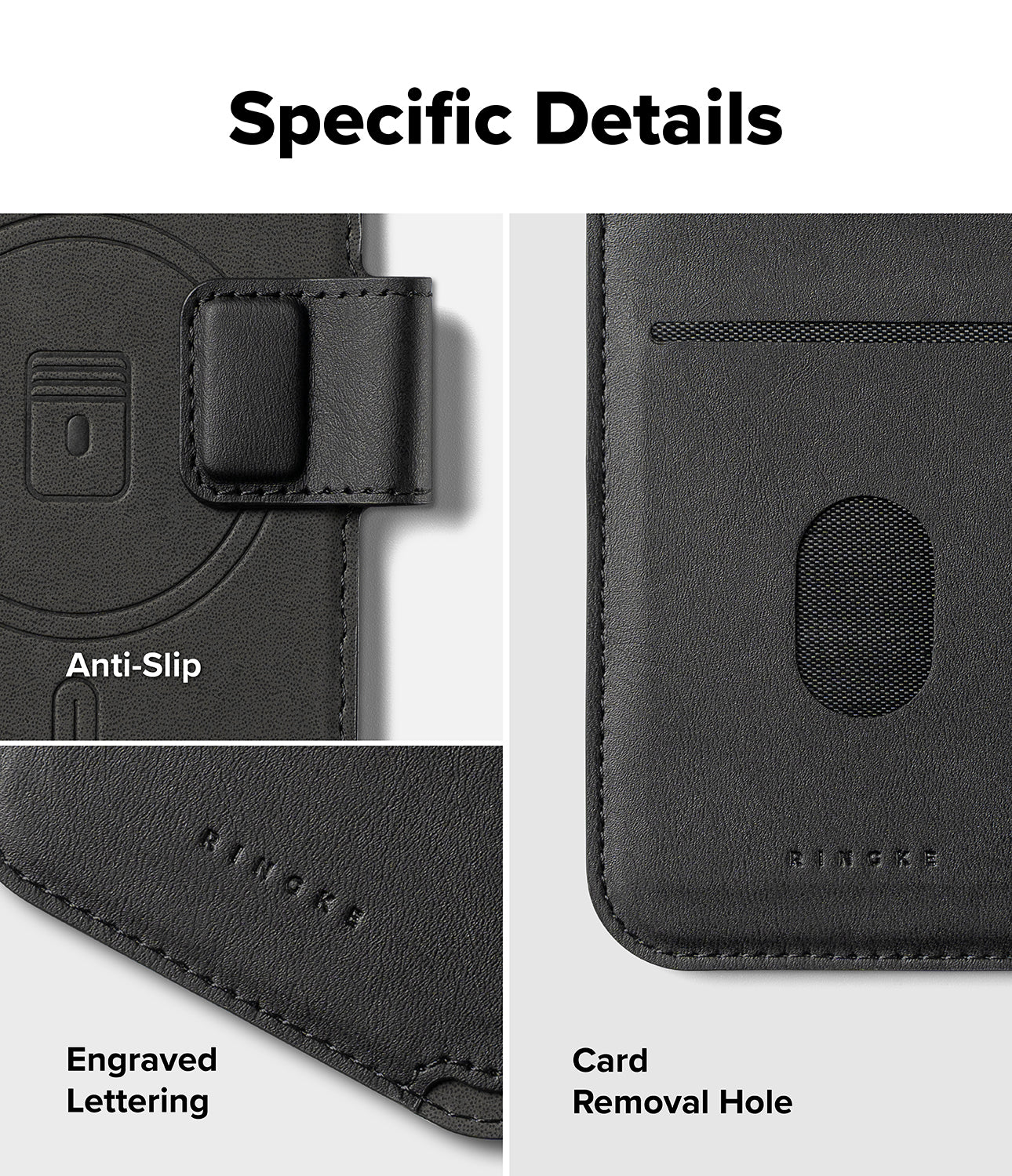 Ringke Folio Grip Wallet Magnetic Accessory for Apple iPhone 17 Pro