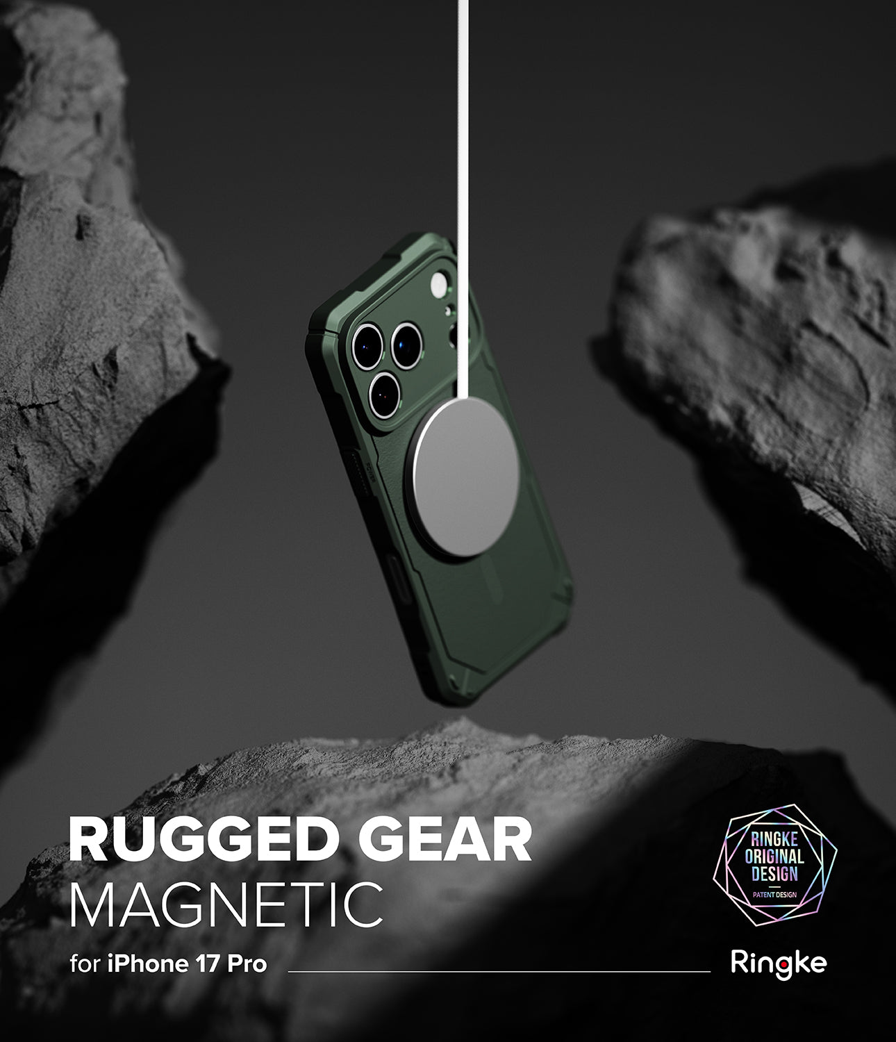 Ringke Rugged Gear Magnetic Case for Apple iPhone 17 Pro