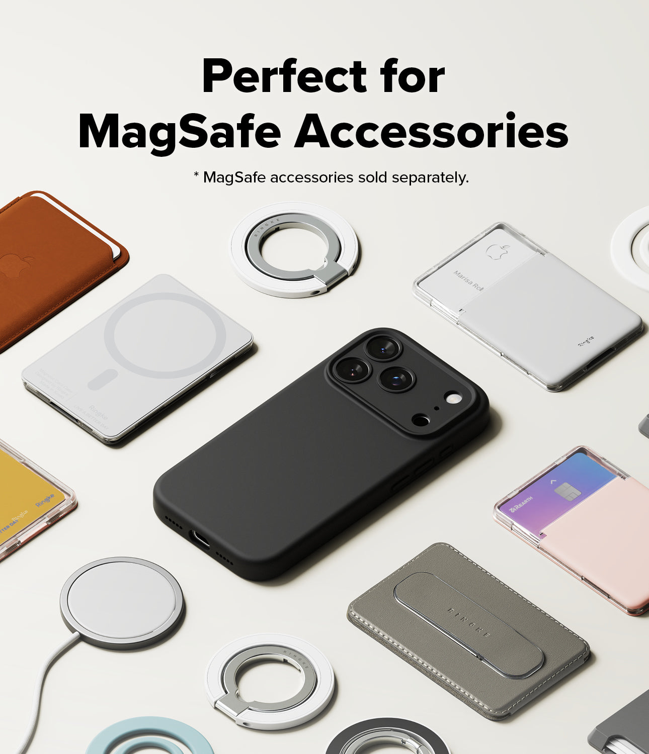 Ringke Silicone Magnetic Case for Apple iPhone 17 Pro