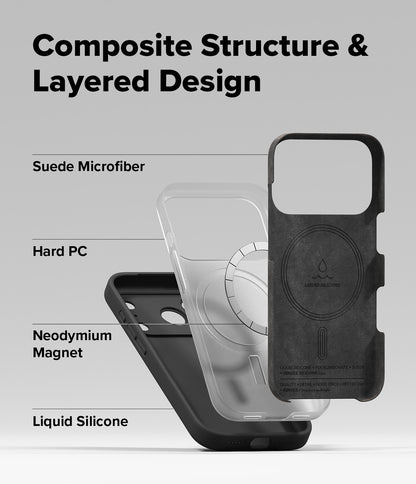 Ringke Silicone Magnetic Case for Apple iPhone 17 Pro