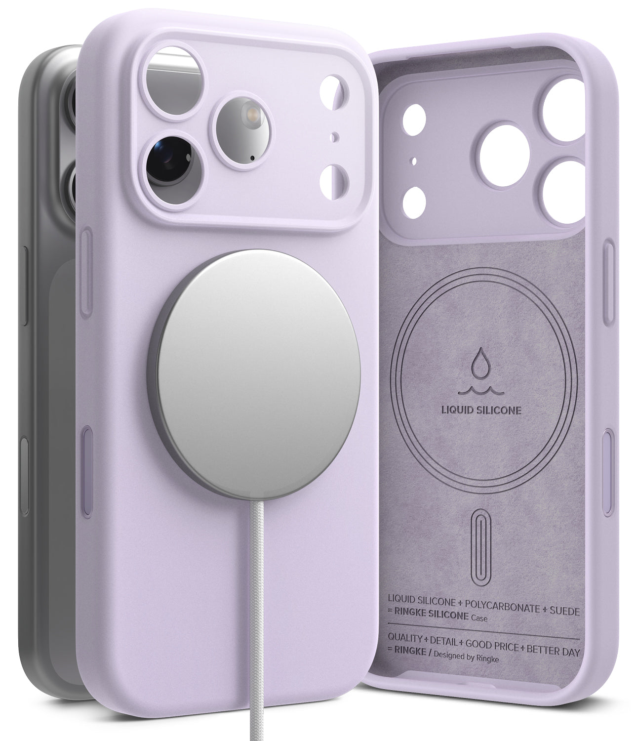 Ringke Silicone Magnetic Case for Apple iPhone 17 Pro