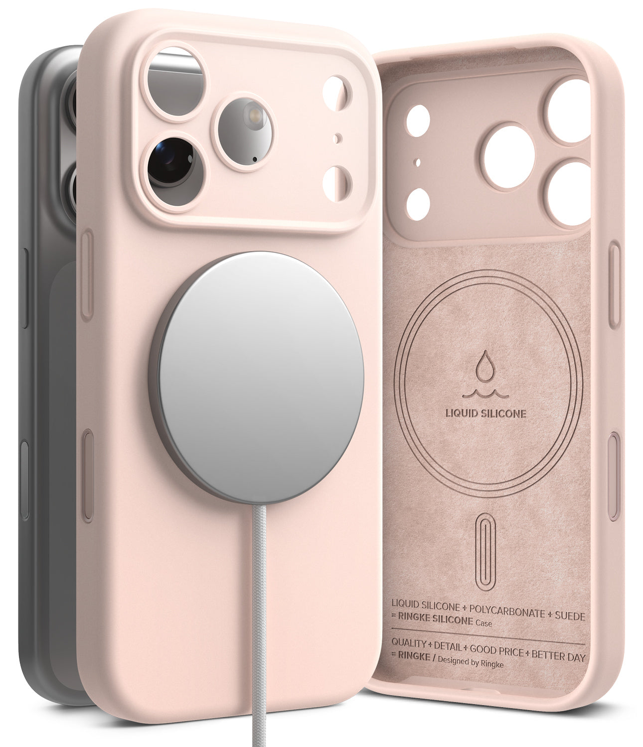 Ringke Silicone Magnetic Case for Apple iPhone 17 Pro