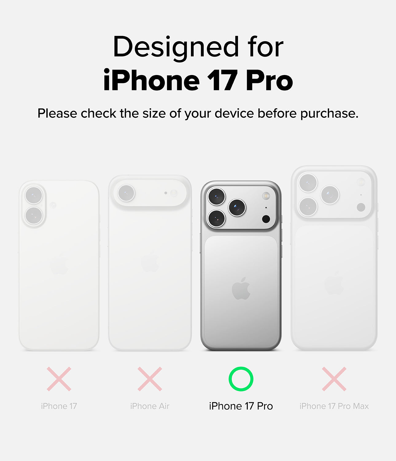 Ringke UX Magnetic Case for Apple iPhone 17 Pro