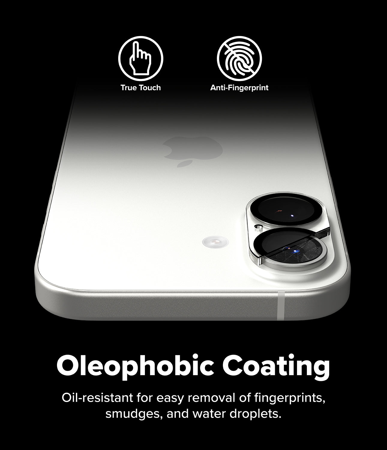 Ringke Camera Full Cover Tempered Glass Protector for Apple iPhone 17