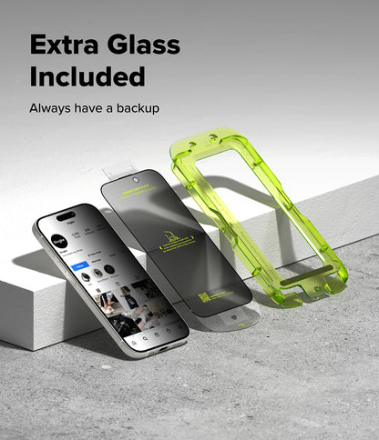 Ringke Privacy Easy Slide Tempered Glass Screen Protector for Apple iPhone 17