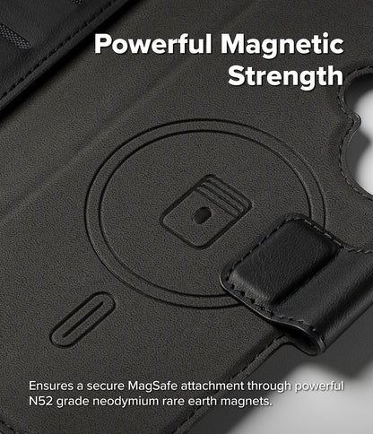 Ringke Folio Grip Wallet Magnetic Case for Apple iPhone 17 / iPhone 16