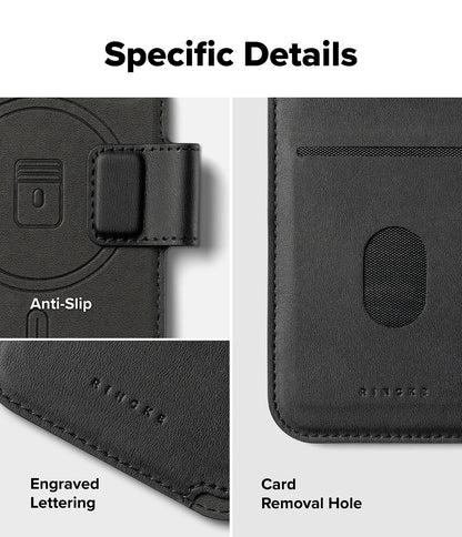 Ringke Folio Grip Wallet Magnetic Case for Apple iPhone 17 / iPhone 16