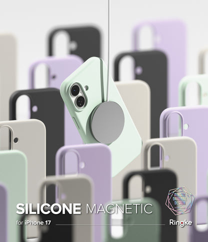 Ringke Silicone Magnetic Case for Apple iPhone 17