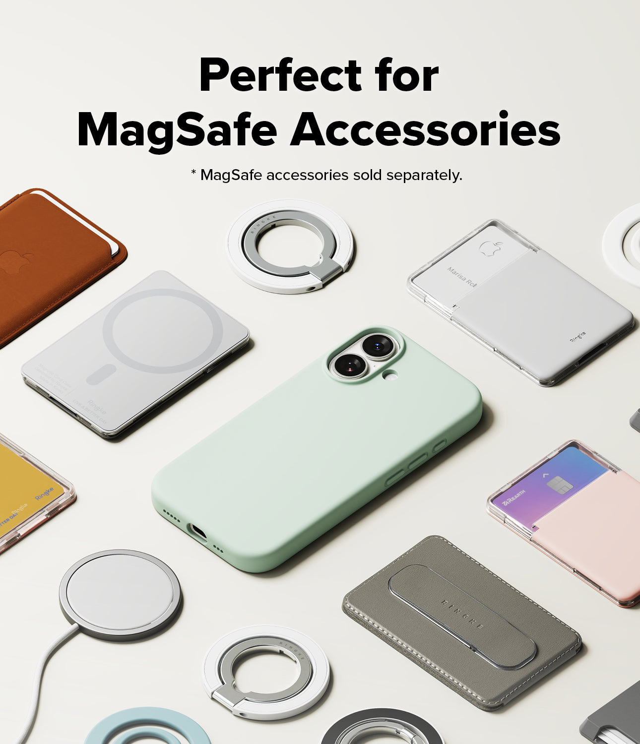 Ringke Silicone Magnetic Case for Apple iPhone 17