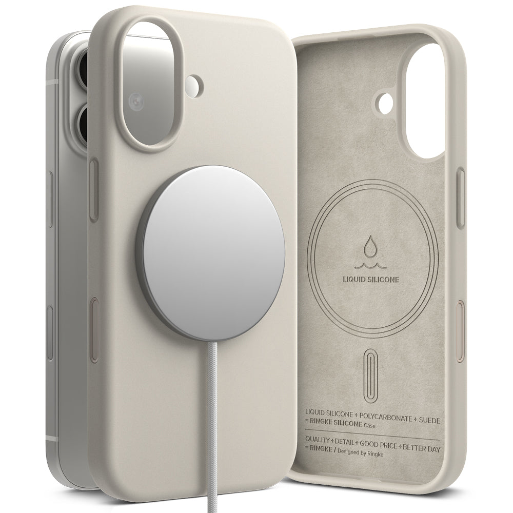 Ringke Silicone Magnetic Case for Apple iPhone 17