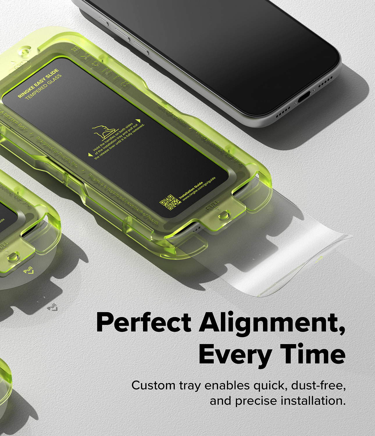 Ringke Easy Slide Tempered Glass Screen Protector for Apple iPhone 18 Pro Max / iPhone 17 Pro Max