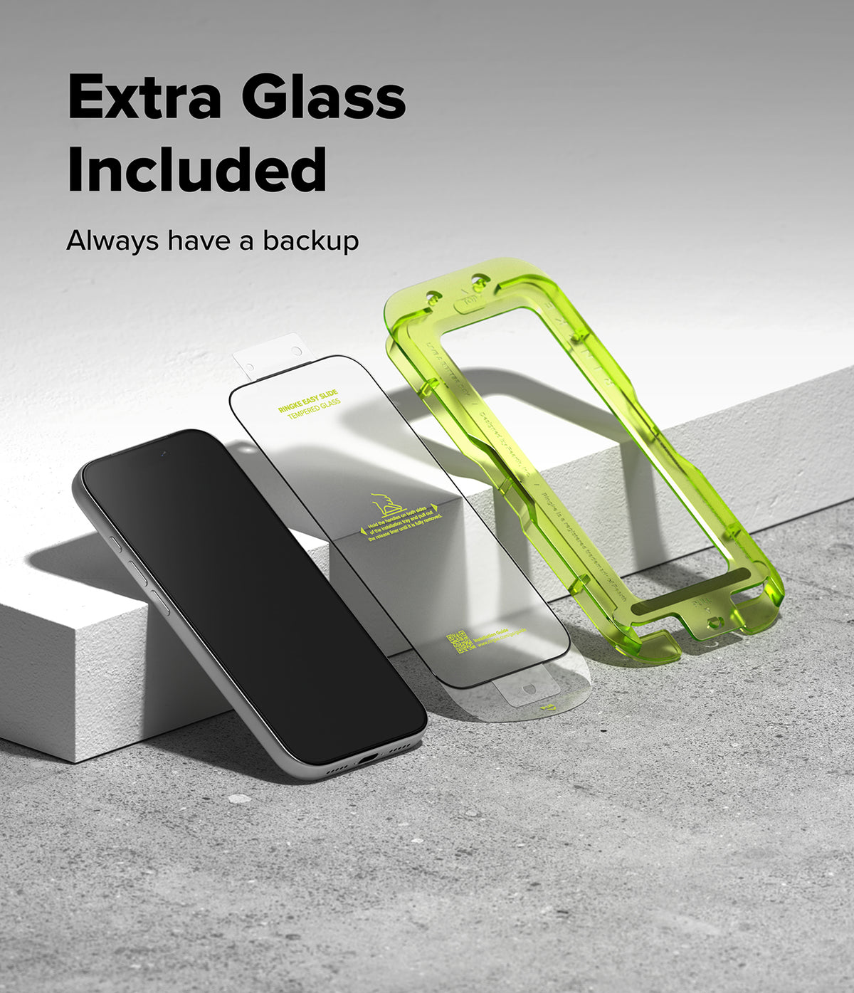 Ringke Easy Slide Tempered Glass Screen Protector for Apple iPhone 18 Pro Max / iPhone 17 Pro Max