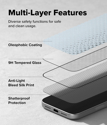 Ringke Easy Slide Tempered Glass Screen Protector for Apple iPhone 18 Pro Max / iPhone 17 Pro Max