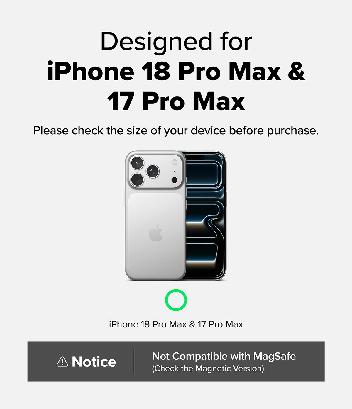 Ringke Onyx Case for Apple iPhone 18 Pro Max