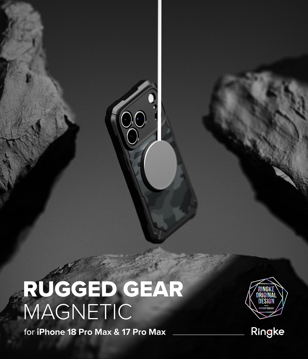 Ringke Rugged Gear Magnetic Case for Apple iPhone 18 Pro Max / 17 Pro Max
