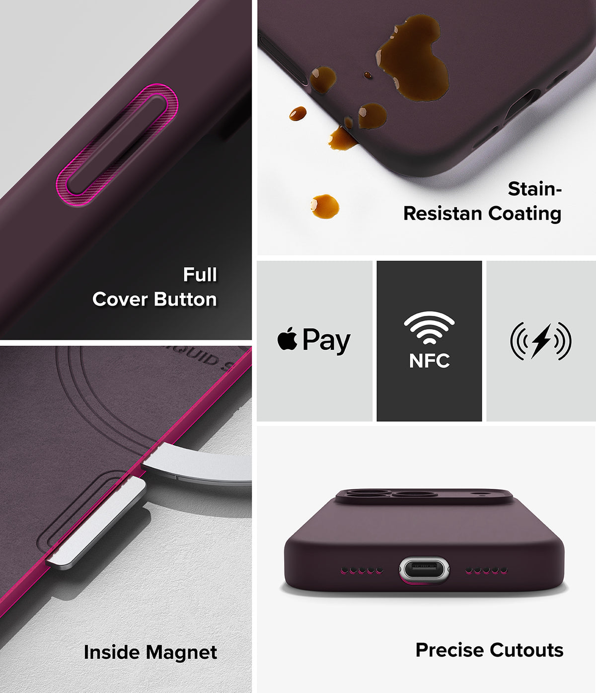 Ringke SIlicone Magnetic Case for Apple iPhone 18 Pro Max
