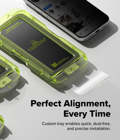 Ringke Privacy Easy Slide Tempered Glass Screen Protector for Apple iPhone 18 Pro