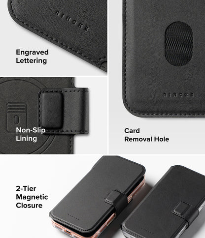 Ringke Folio Grip Wallet Magnetic Accessory for Apple iPhone 18 Pro / iPhone 17 Pro