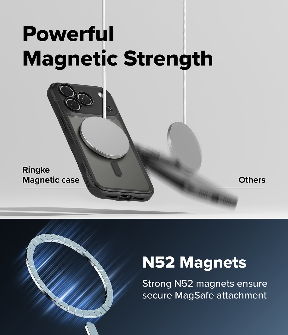 Ringke Fusion Bold Magnetic Case for Apple iPhone 18 Pro / iPhone 17 Pro