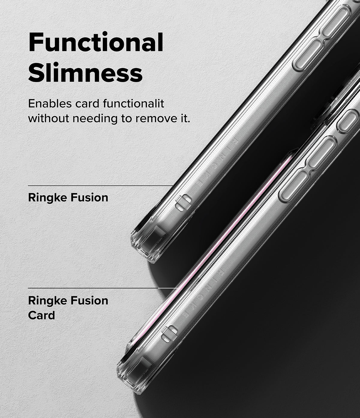 Ringke Fusion Card Case for Apple iPhone 18 Pro / 17 Pro