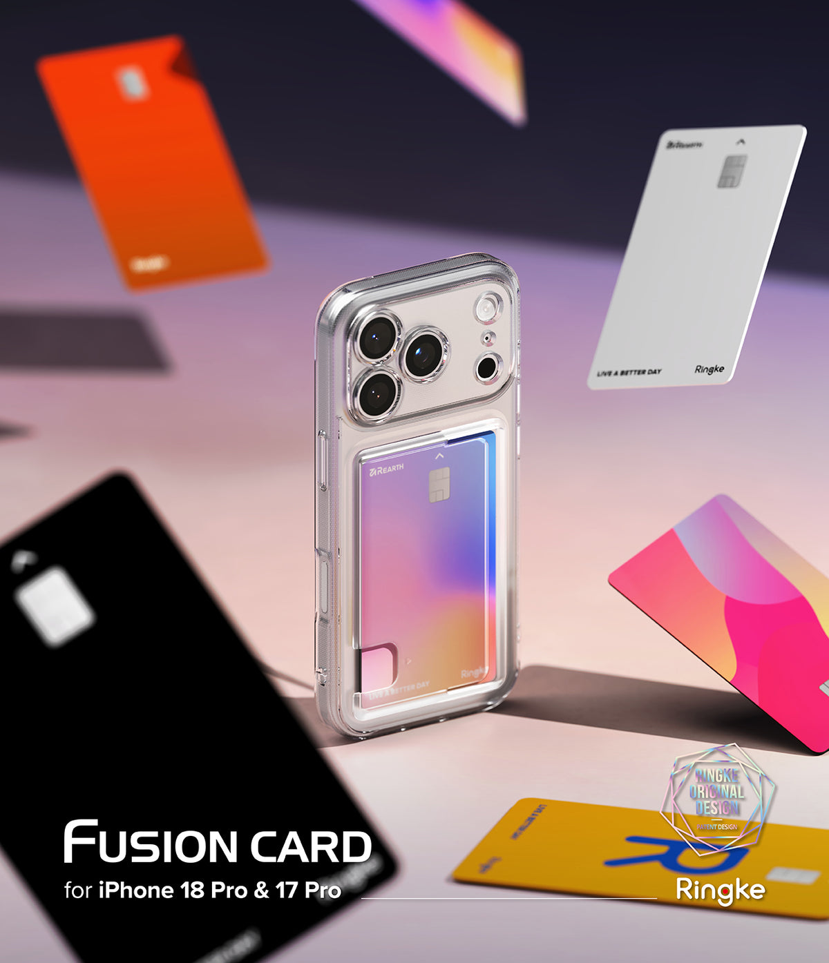 Ringke Fusion Card Case for Apple iPhone 18 Pro / 17 Pro