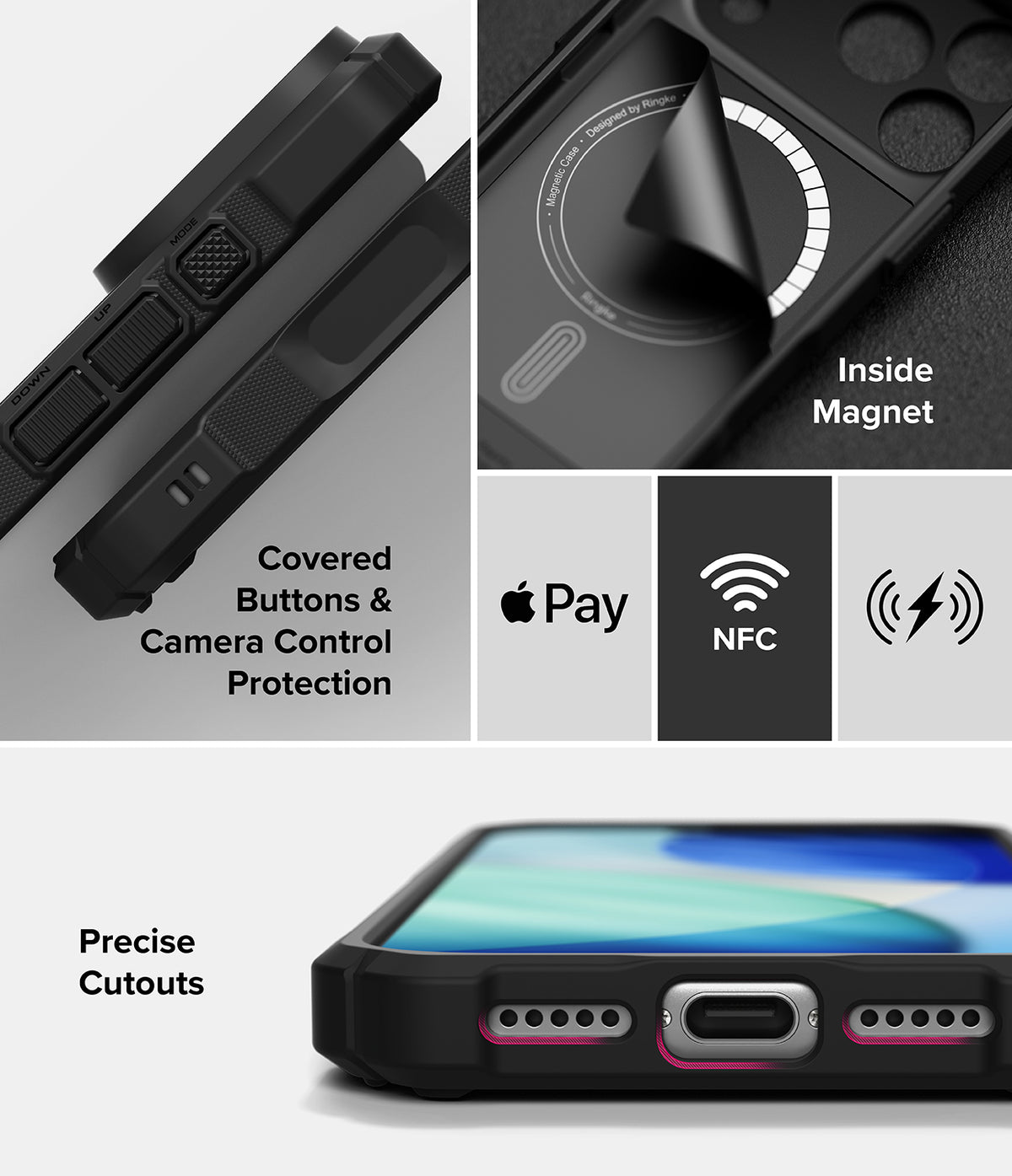 Ringke Rugged Gear Magnetic Case for Apple iPhone 18 Pro / iPhone 17 Pro