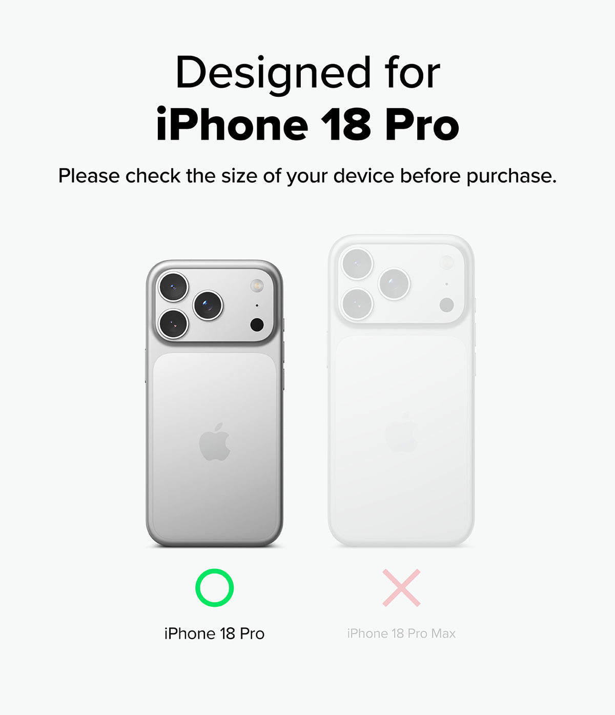 Ringke SIlicone Magnetic Case for Apple iPhone 18 Pro