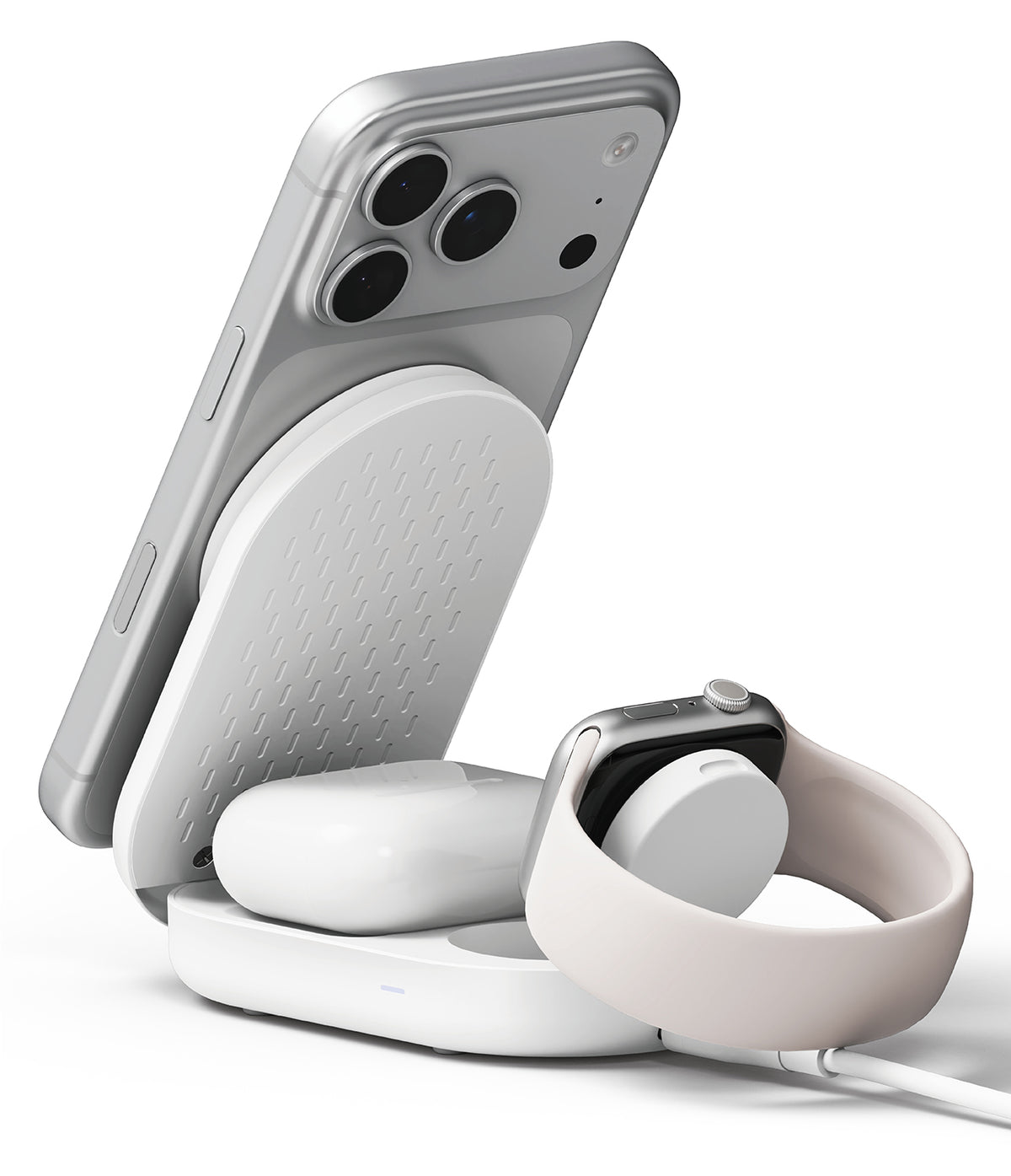 Ringke Qi2 3 in 1 Magnetic Wireless Charging Folding Stand