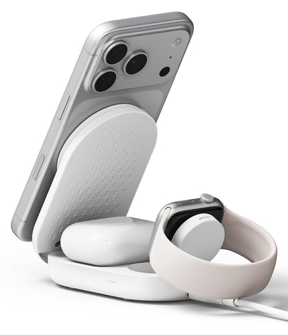 Ringke Qi2 3 in 1 Magnetic Wireless Charging Folding Stand