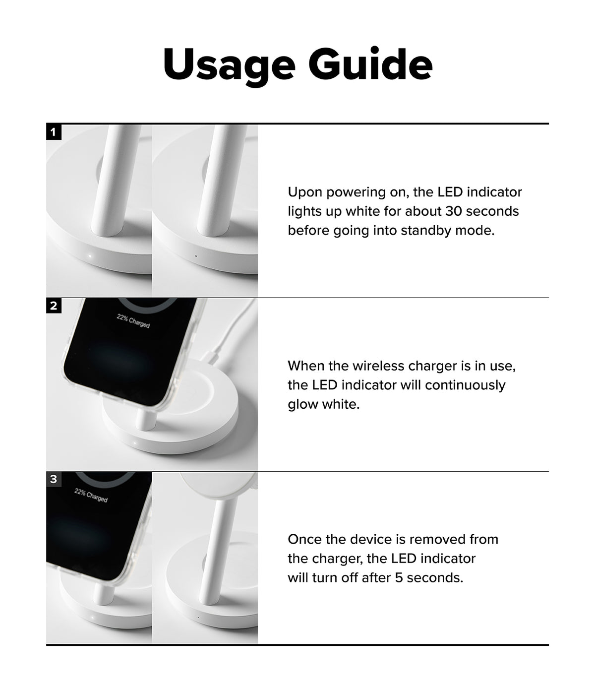 Ringke Qi2 25W 3-in-1 Magnetic Wireless Charging Strand