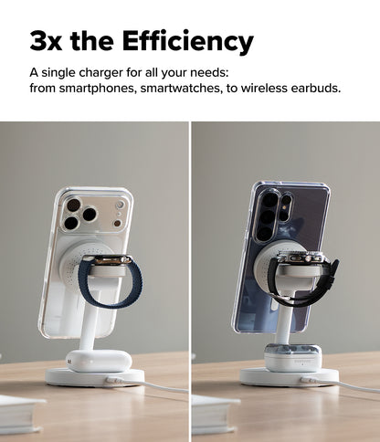 Ringke Qi2 25W 3-in-1 Magnetic Wireless Charging Strand