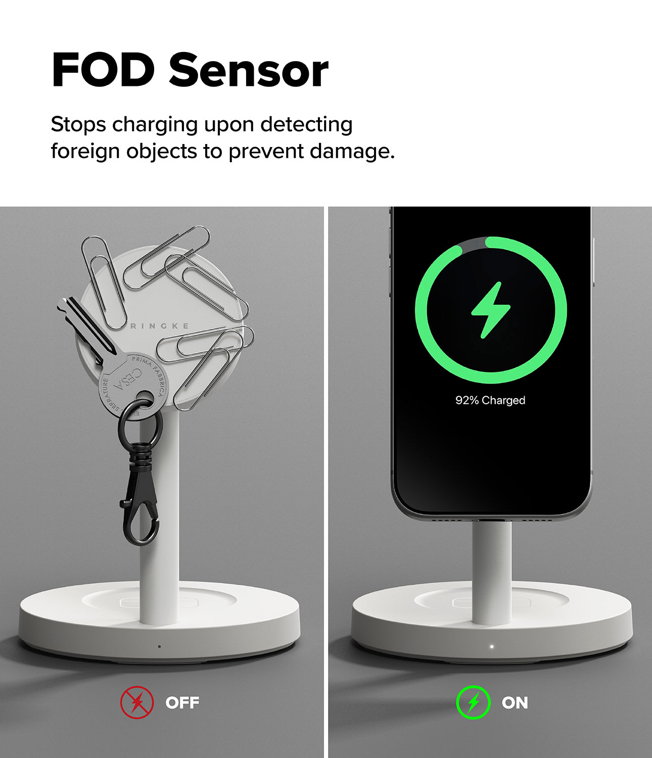 Ringke Qi2 25W 3-in-1 Magnetic Wireless Charging Strand