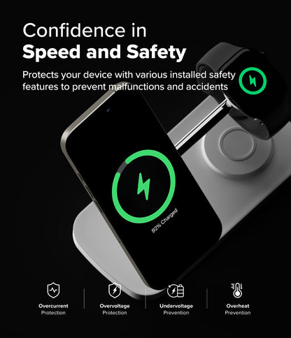 Ringke Qi2 3-in-1 Magnetic Wireless Charging Strand