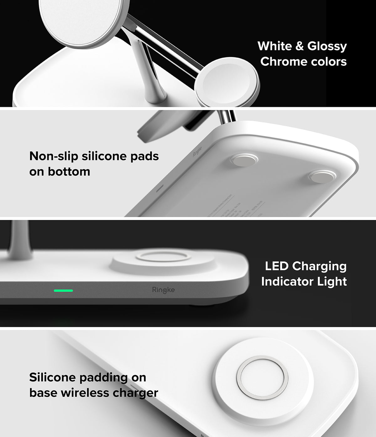 Ringke Qi2 3-in-1 Magnetic Wireless Charging Strand