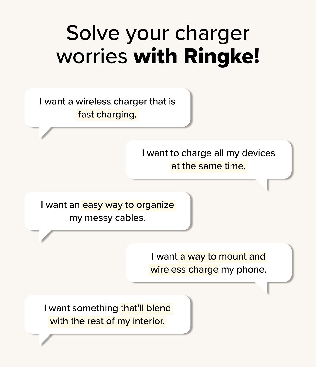 Ringke Qi2 3-in-1 Magnetic Wireless Charging Strand