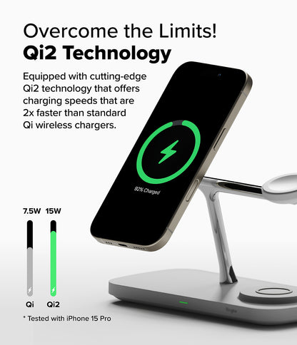 Ringke Qi2 3-in-1 Magnetic Wireless Charging Strand