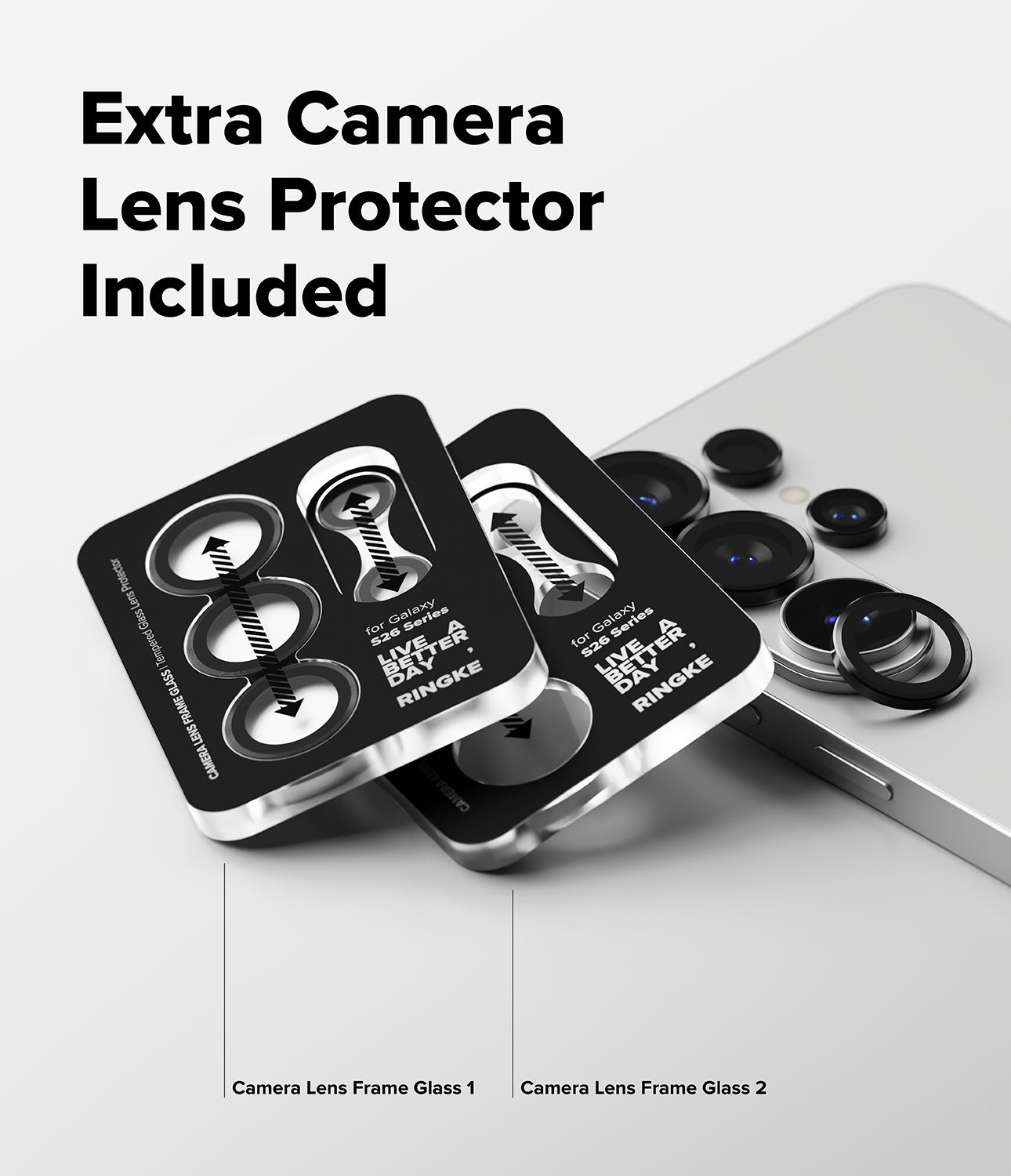 Ringke Camera Lens Frame Protector for Samsung Galaxy S26 Ultra