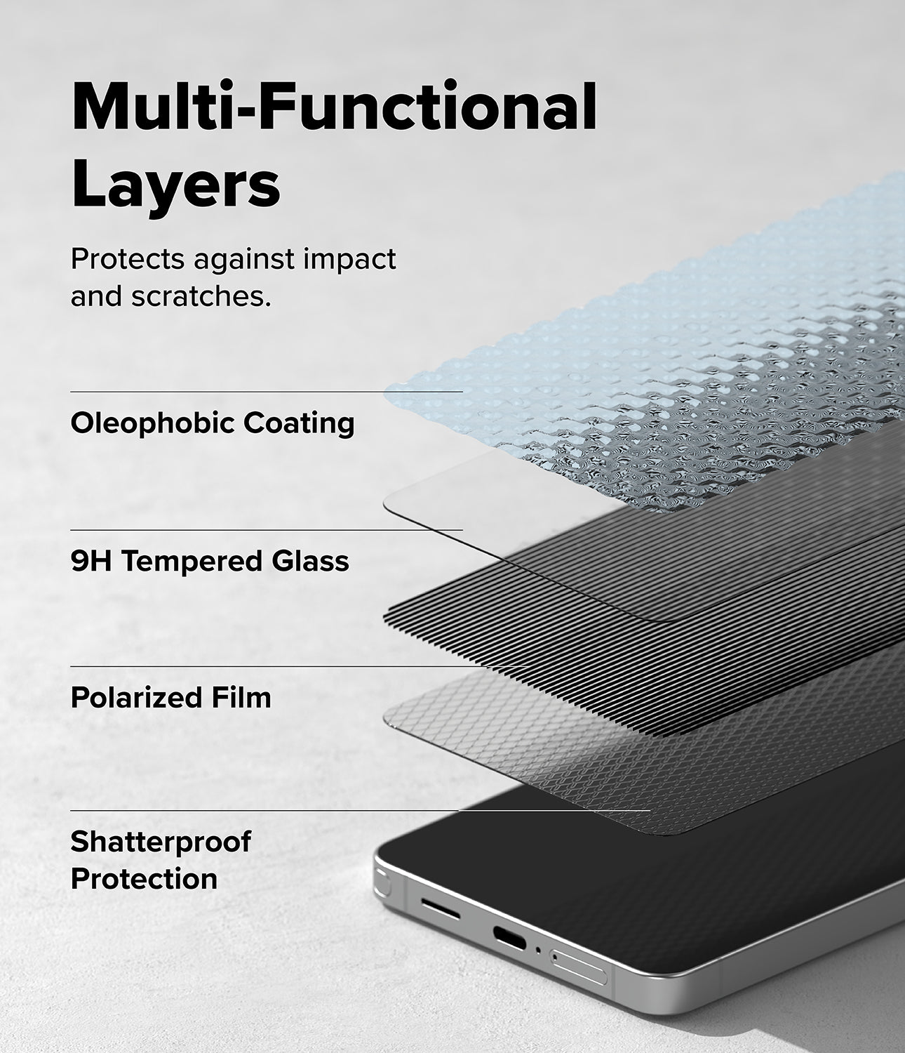 Ringke Privacy Easy Slide Tempered Glass Screen Protector for Samsung Galaxy S26 Ultra