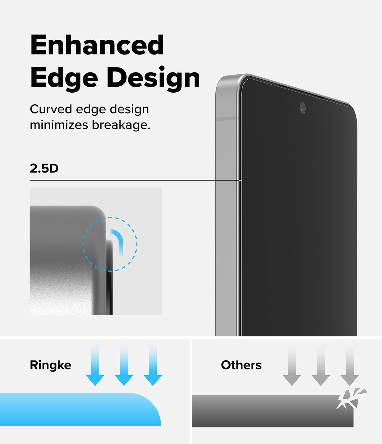 Ringke Privacy Easy Slide Tempered Glass Screen Protector for Samsung Galaxy S26 Ultra